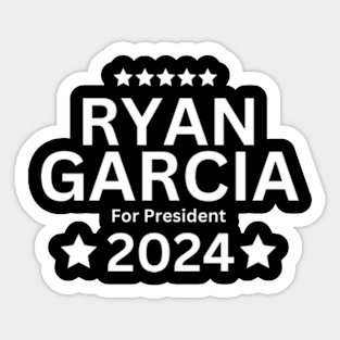 RYAN GARCIA For President trump 2024 keep america great  republican Sticker